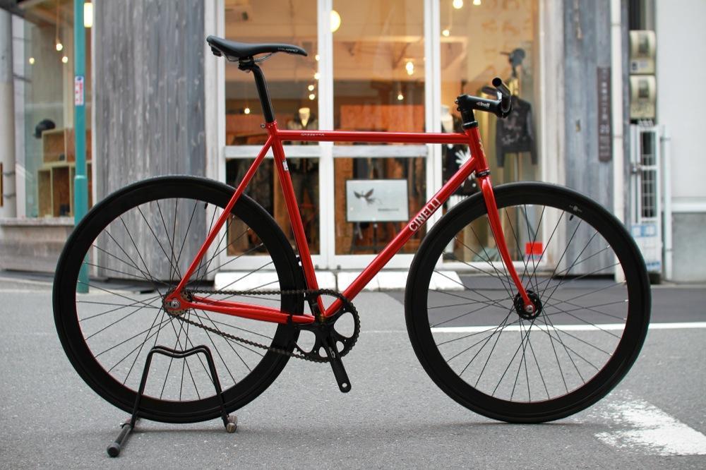 Cinelli Gazzetta Red in stock. | ブローチャーズ - BROTURES ONLINE STORE - ピストバイク通販