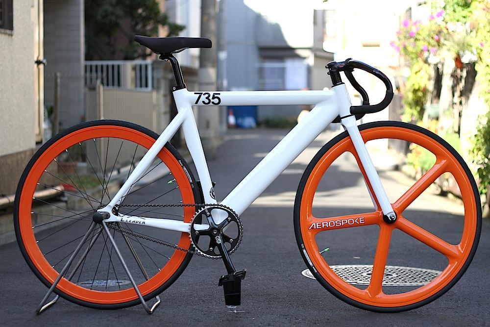 LEADER BIKE 735TR WHT/ORG | ブローチャーズ - BROTURES ONLINE STORE