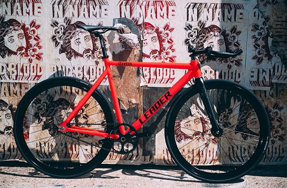 LEADER BIKES CRETIN “MATTE ORANGE” CUSTOM BIKE. | ブローチャーズ LEADER BIKES CRETIN “MATTE ORANGE” CUSTOM BIKE. | ブローチャーズ