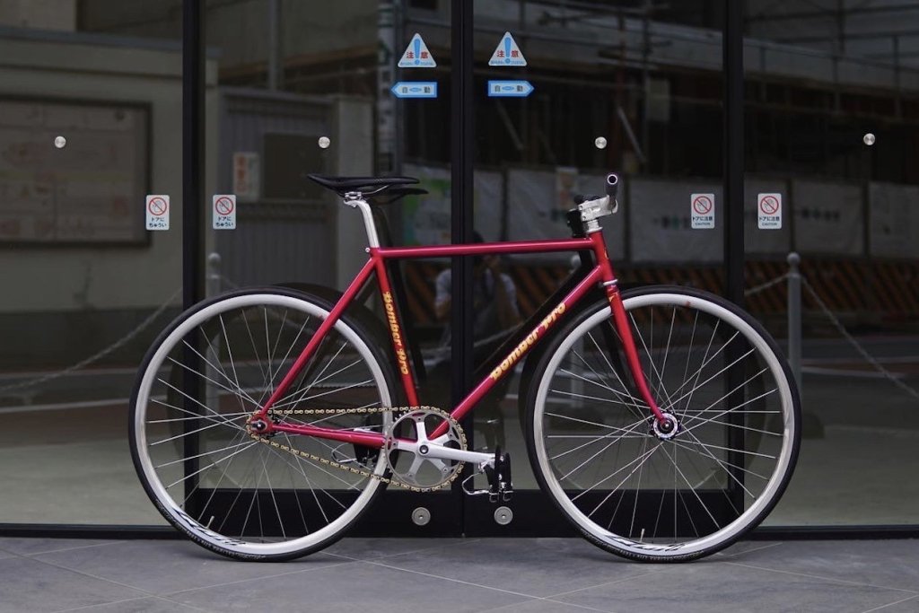 Bomber ピストフレーム 公道走行不可】 美品 ボンバープロ BOMBER PRO トラック ピスト NJS