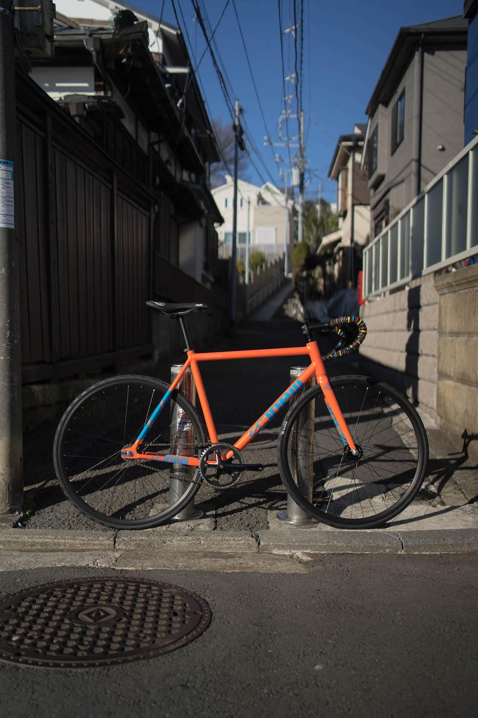 Cinelli tipo hot sale pista orange