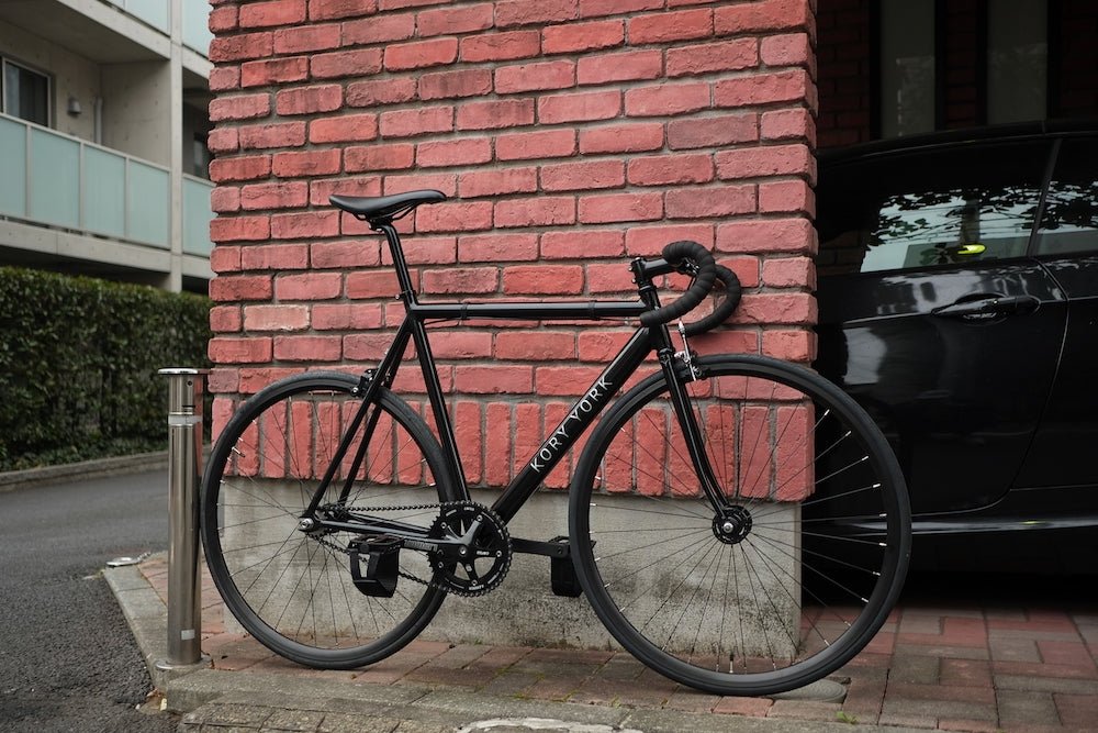 レア KORY YORK ピストフレーム ブレーキ付 made in italy KORY YORKも限定1本で入荷しています!! | ブローチャーズ - BROTURES