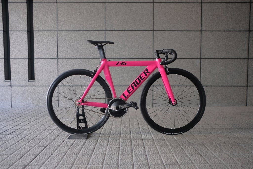 ピストバイク フレーム ピンク 貴方はどんな色に塗りあげますか？ | ブローチャーズ - BROTURES