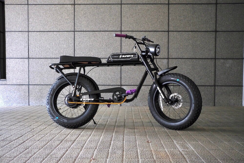 SUPER73 SG-1にも装着可能サイズのカスタム用シートです。 SUPER73 SG-1にも装着可能サイズのカスタム用シートです。 MBG