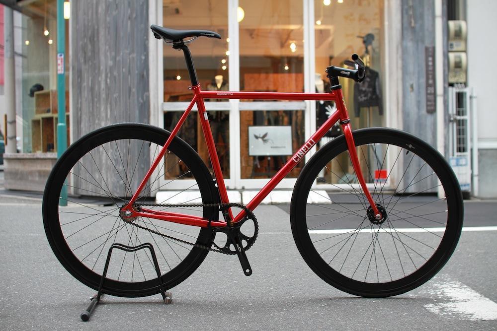 Cinelli Gazzetta チネリ ガゼッタ スタンダードカスタム完成車 in Osaka | ブローチャーズ - BROTURES  ONLINE STORE - ピストバイク通販