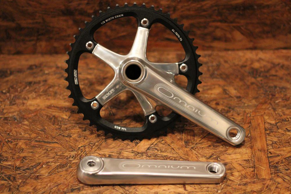 SRAM OMNIUM 165 ピスト クランク ブルーラグ サーリー SRAM OMNIUM 165 ピスト クランク ブルーラグ サーリー