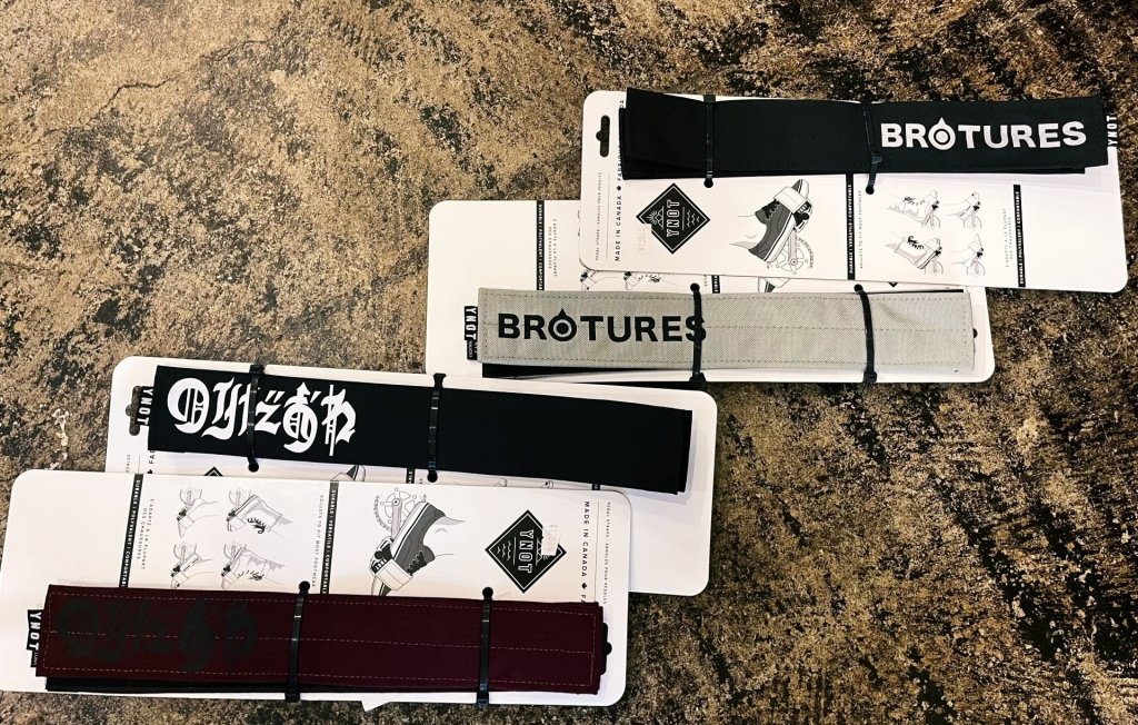 新品YNOT BROTURES のりだおれ　ペダル ストラップ 新品未使用 □YNOTコラボ製品□BROTURES＆のりだおれストラップ入荷しました