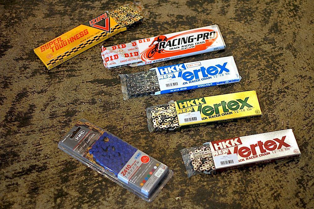 D.I.D RACING-PRO チェーン 106L NJS ３箱セット　競輪 DID Racing Pro Chain 大同 レーシングプロ チェーン