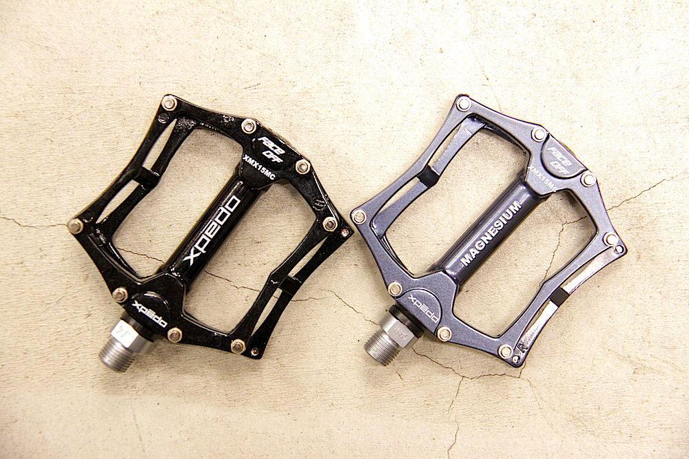 XPEDO アルミ フラットペダル ブラック XPEDO アルミ フラットペダル ブラック