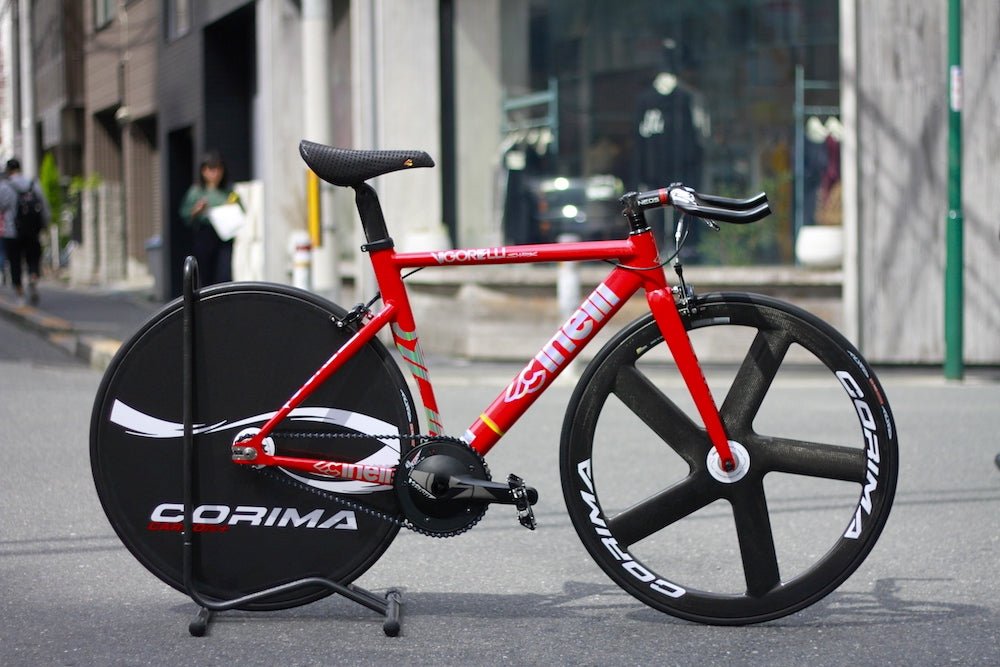 付属品品多数‼︎ cinelli shark Msize 美品 今、いちばん熱い赤いフレーム CINELLI SHARK ~ Charlie ~make a