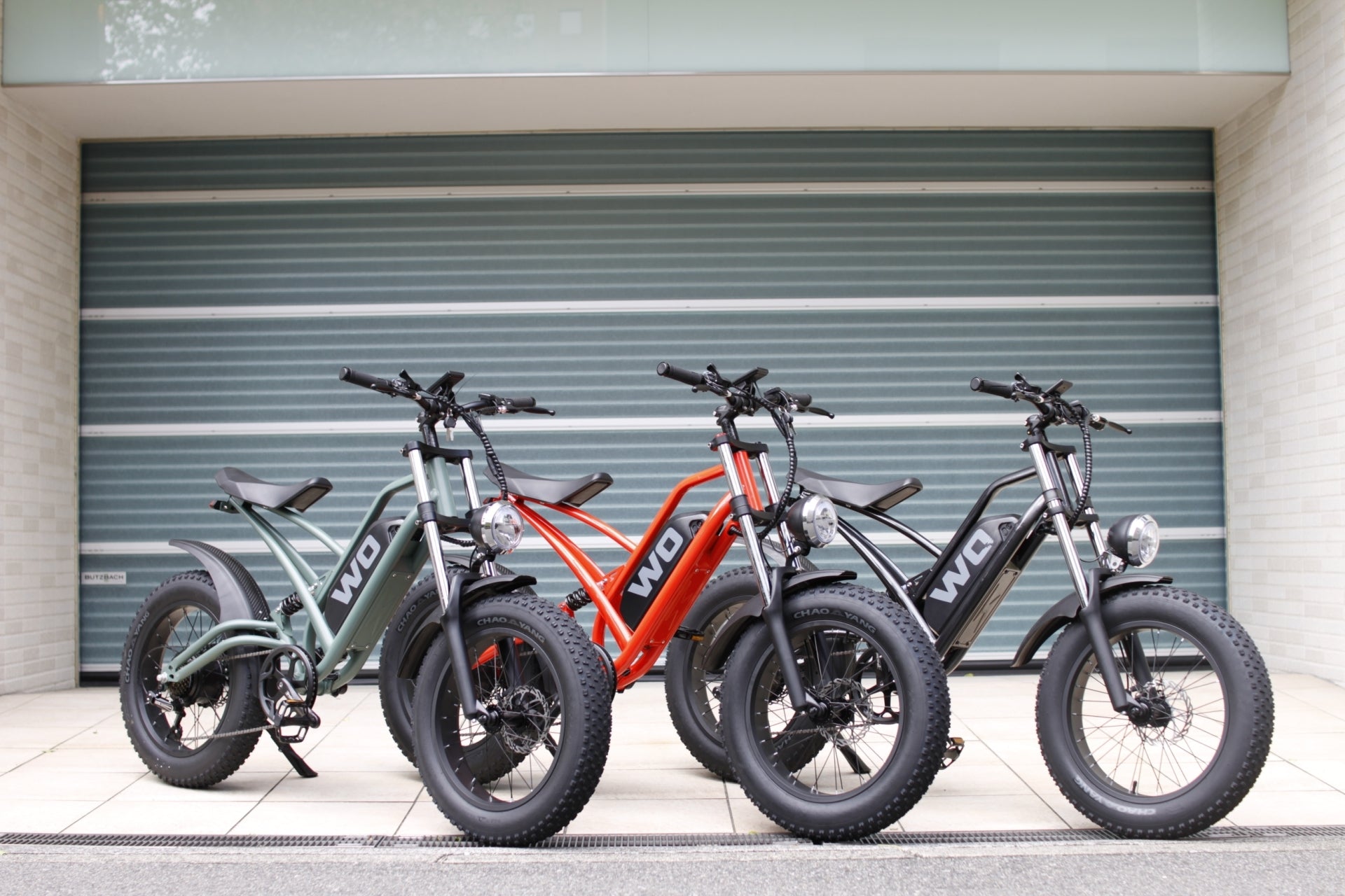 You can also choose the color! E-bike 