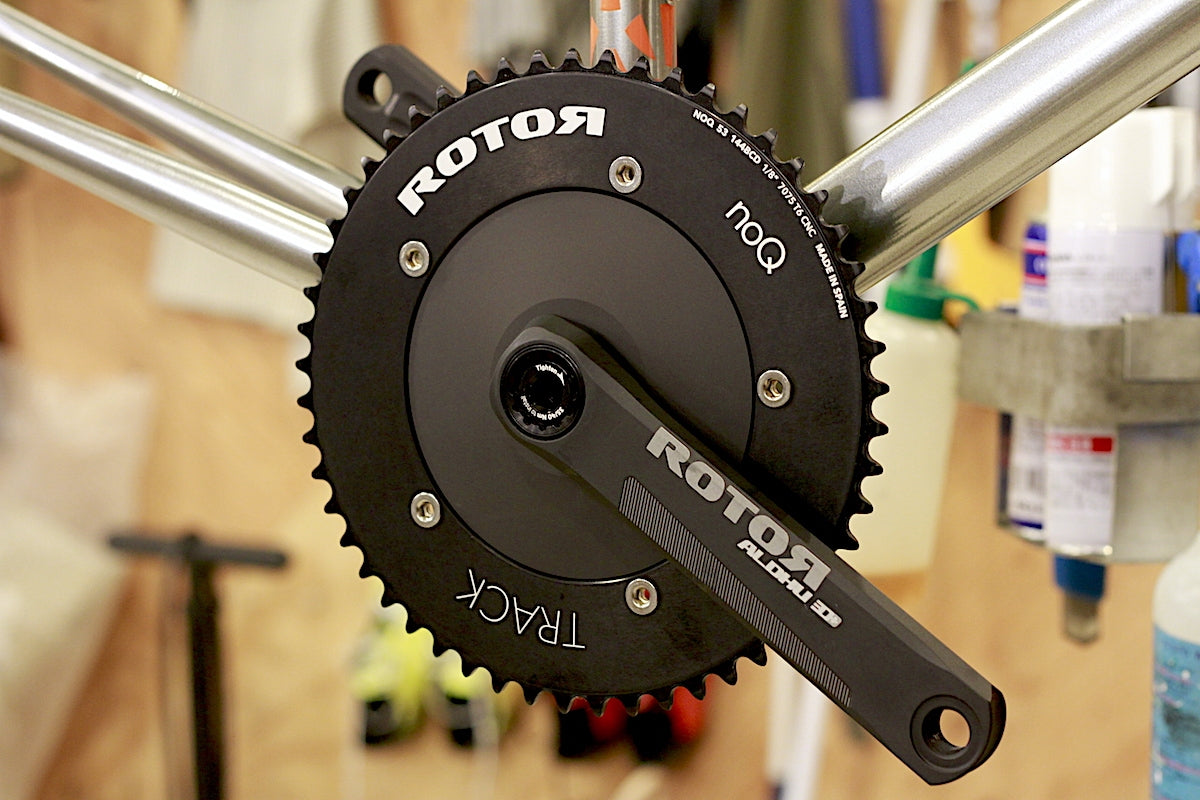 ROTOR 3D24 TRACK クランク170mm ピスト トラック - パーツ