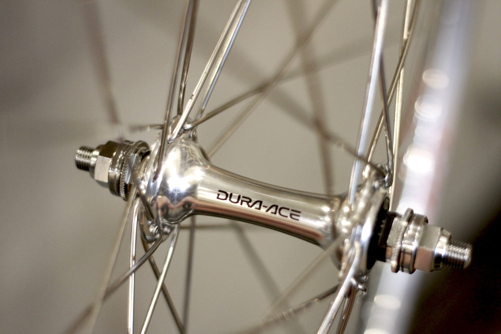 競輪 DURA-ACE HB-7600 完組ホイール 2本セット DURA-ACE HB-7600 完組ホイール 競輪用 - メルカリ