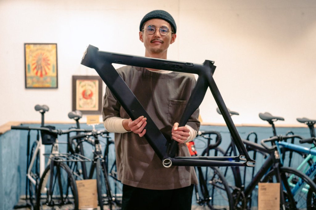 リーダーバイク　735 Sサイズ ジャンク】LEADER BIKE リーダーバイク 735TR S フレーム