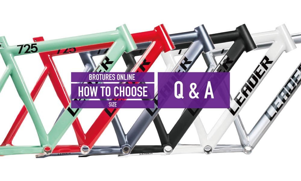 ピストバイクのサイズの選び方について | ブローチャーズ