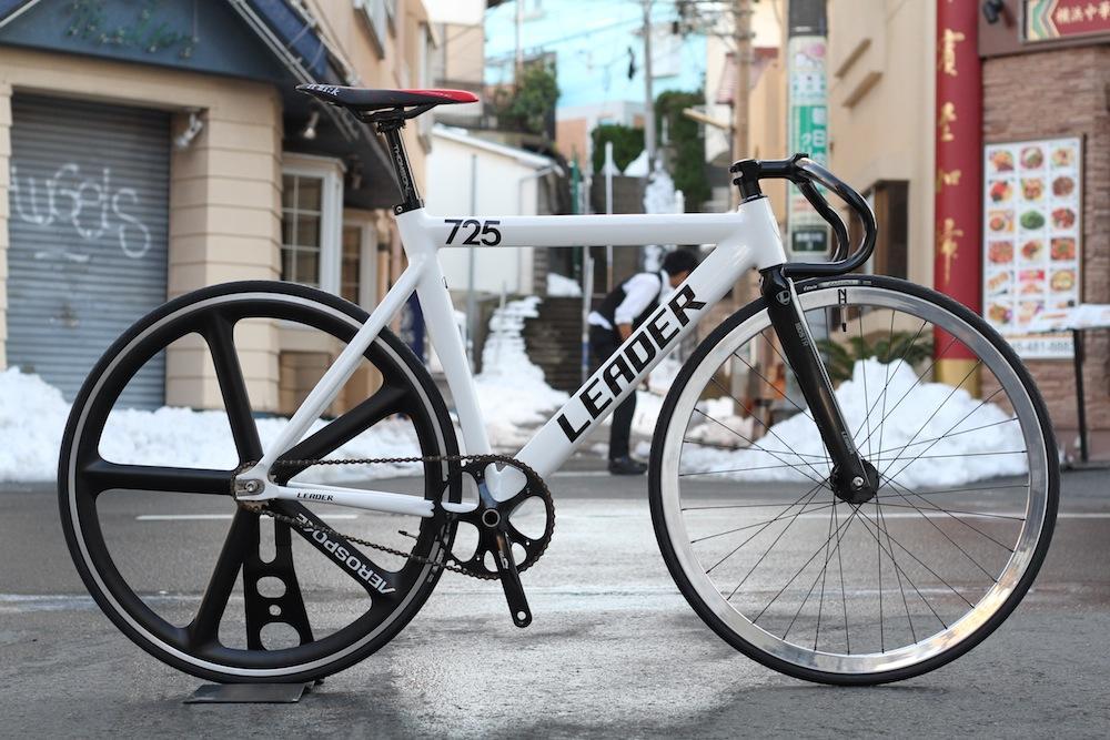 LEADER BIKE 725TR AEROSPOKE CUSTOM | ブローチャーズ - BROTURES ONLINE STORE -  ピストバイク通販