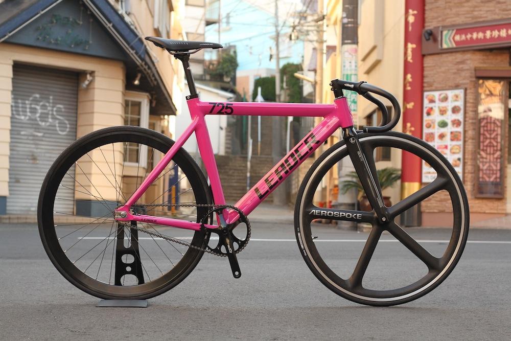 NEW COLOR LEADER BIKE 725TR AEROSPOKE CUSTOM | ブローチャーズ - BROTURES ONLINE  STORE - ピストバイク通販