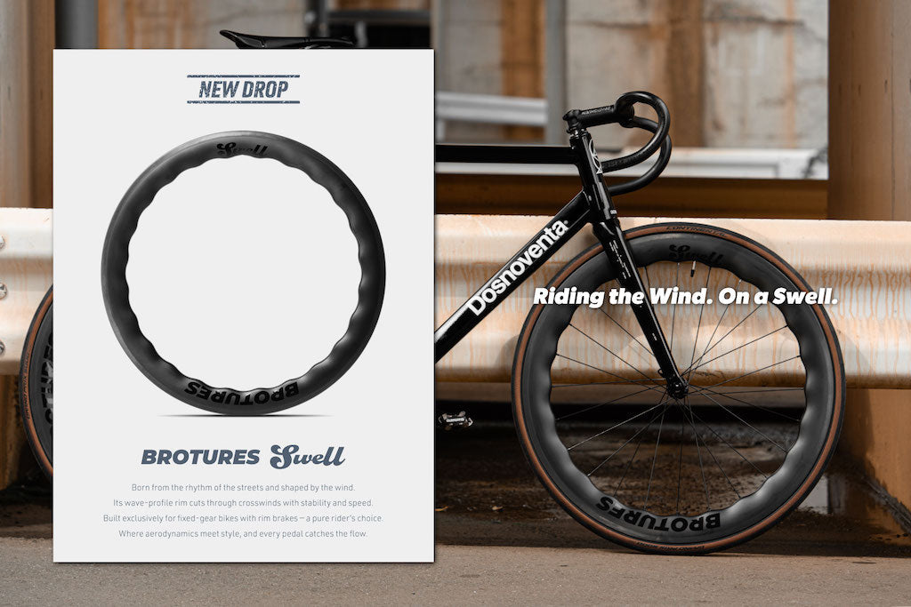 BROTURES ホイール ピスト 700c 新商品】BROTURESから新たなカーボンリム