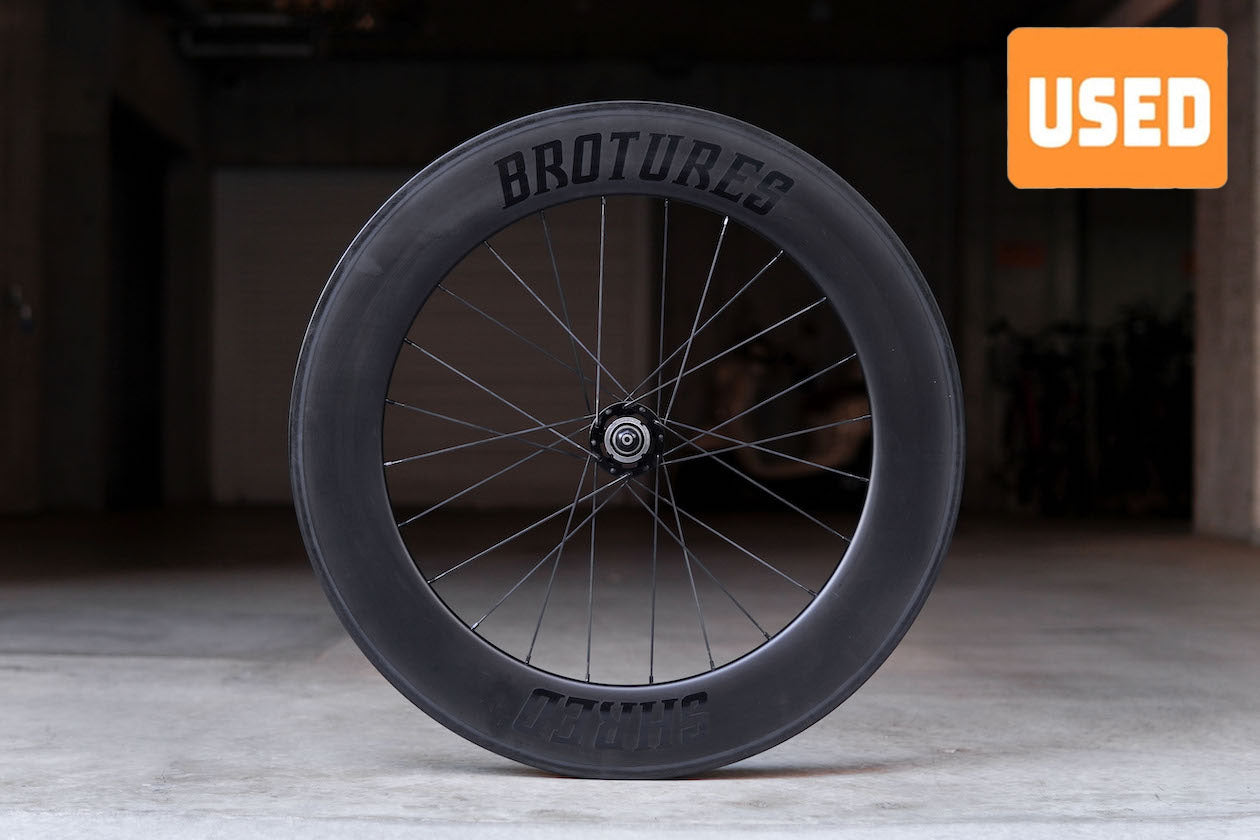 USED】BROTURES SHRED88 CARBON WHEEL (REAR)