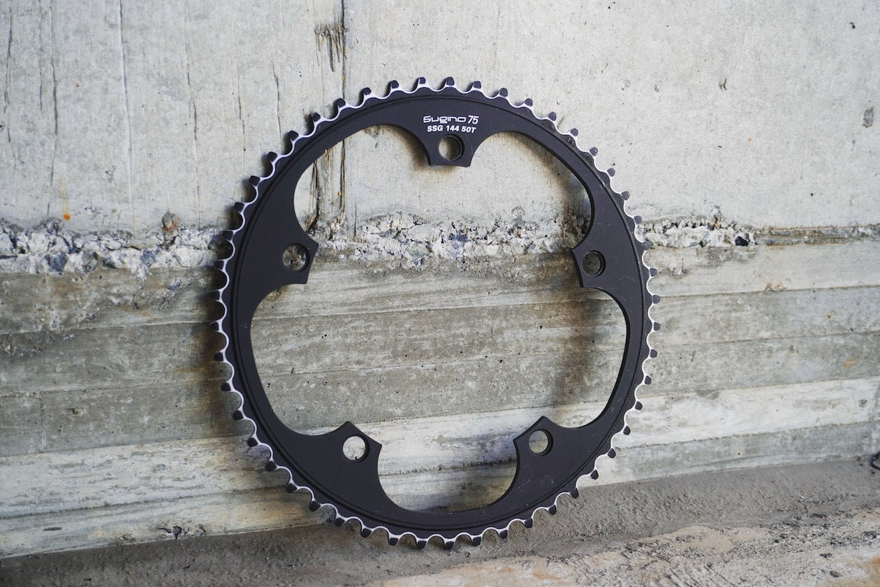 USED】SUGINO SSG144 TRACK CHAINRING (50T)