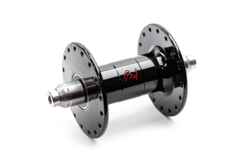PHILWOOD HIGH FLANGE TRACK HUB Black - 1 - BROTURES