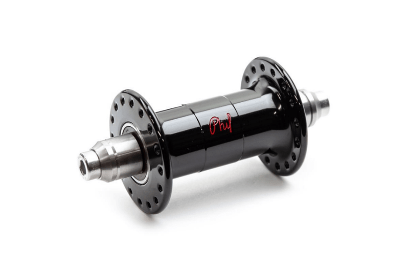 PHILWOOD LOW FLANGE TRACK HUB Black - 1 - BROTURES