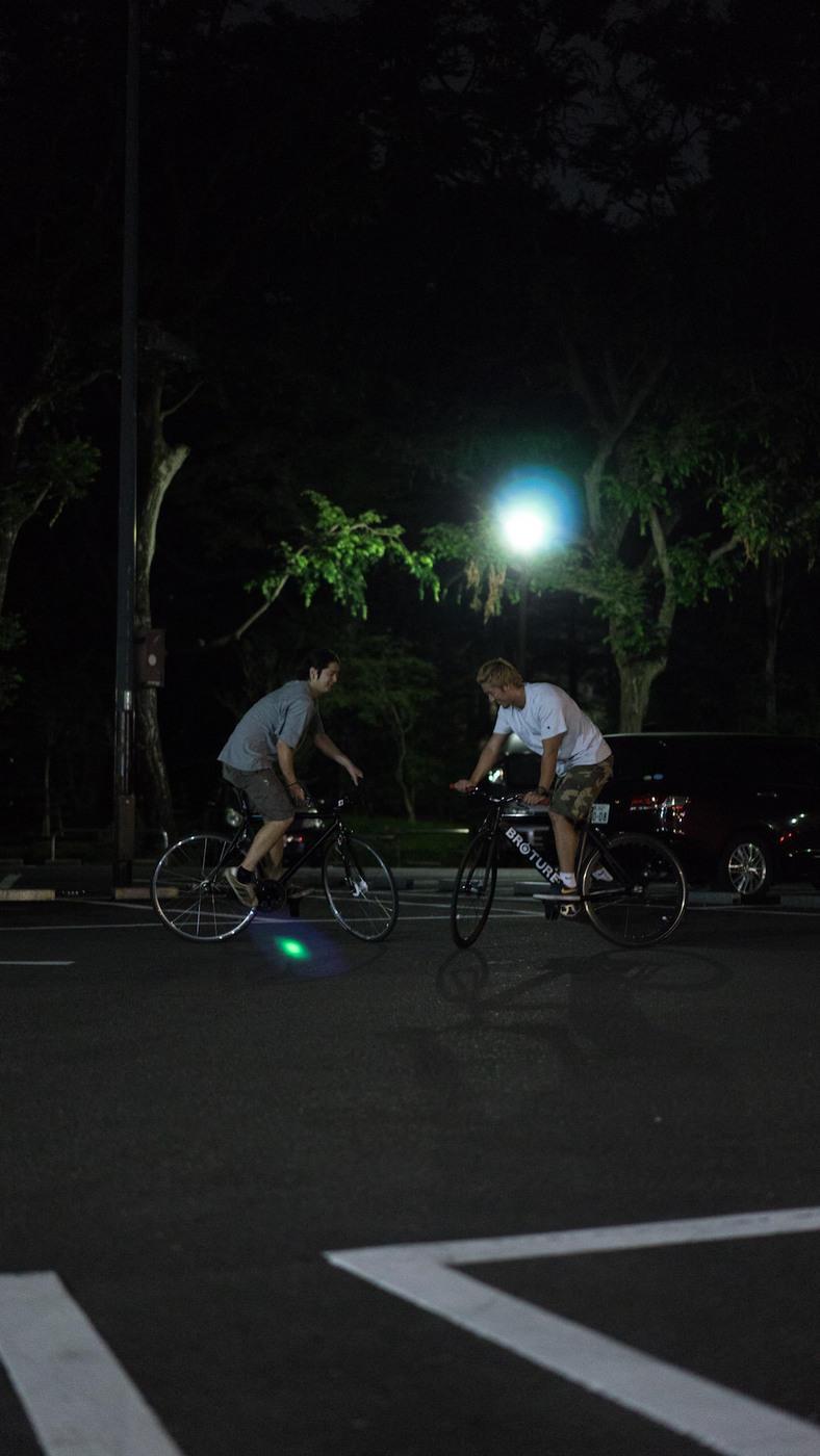 昨日のグループライド