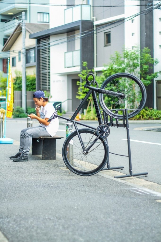 クロスバイクからピストに乗り換えてみる。
