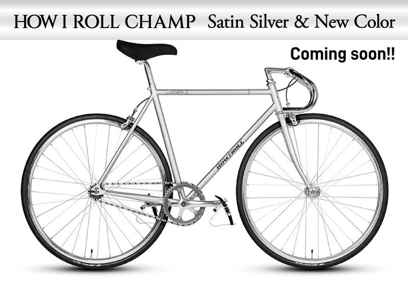 CHAMPの即完カラー”Satin Silver