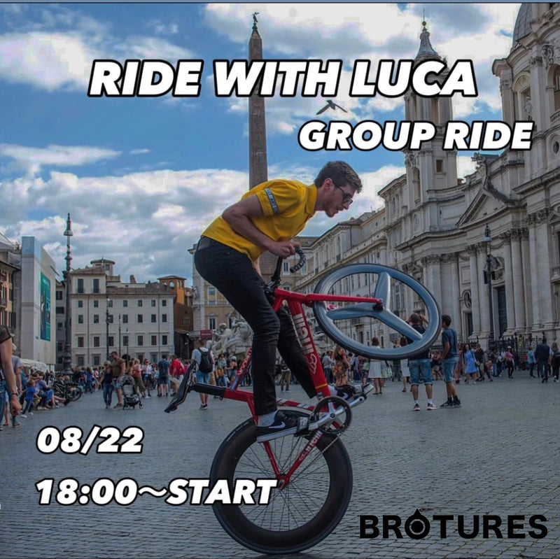 8.22 RIDE WITH LUCA