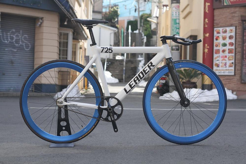 LEADER BIKE 725TR BLUE WHEEL CUSTOM