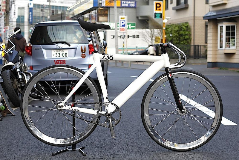 LEADER BIKE 735TR BROTURES YOKOHAMA ORIGINAL CUSOM COMPLETE.