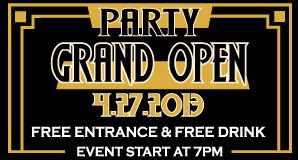 BROTURE OSAKA Grand Open Party on 27th. April!