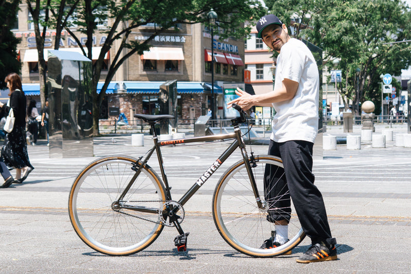 遊ぶためのピストバイク。MASTER BIKEの感想は「楽しい」。