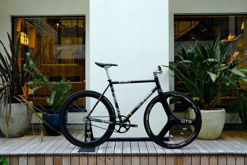 スチールフレームに乗ろう！