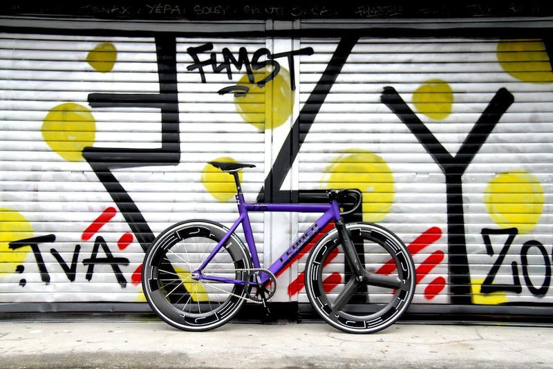 LEADER BIKE 725TR MATTE PEARLSCENT PURPLE.