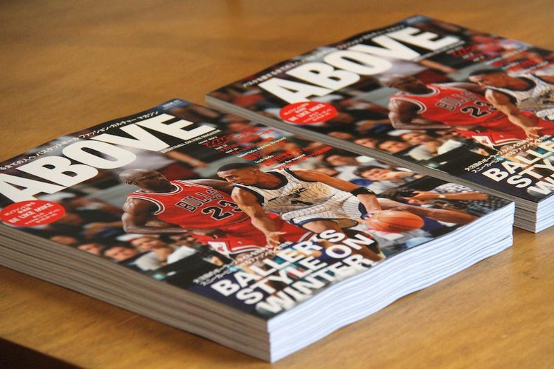 ABOVE BASKETBALL CULTURE MAGAZINE vol.3 入荷!!!