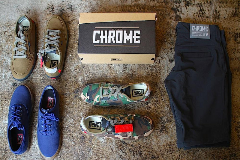 自転車乗るなら、CHROMEでしょ！！