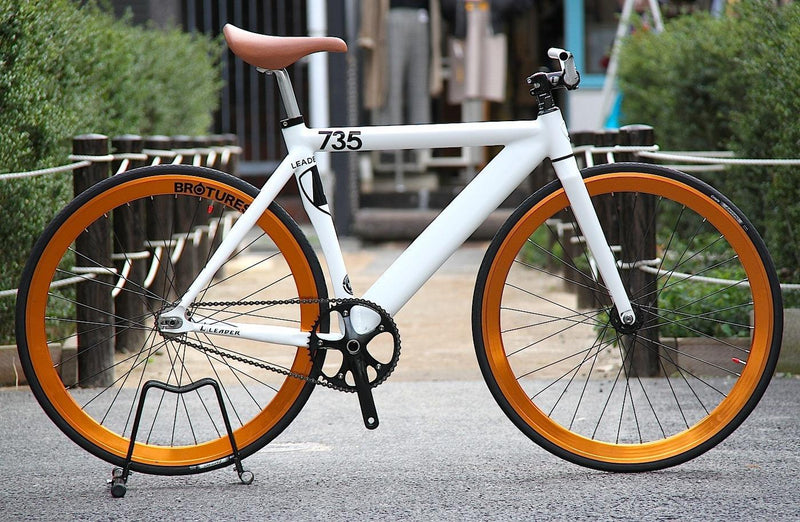 LEADER BIKE 735TR WHITE × ORANGE