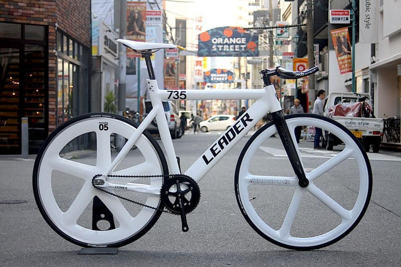 LEADER BIKES 735TR WHITE CUSTOM BIKES!!