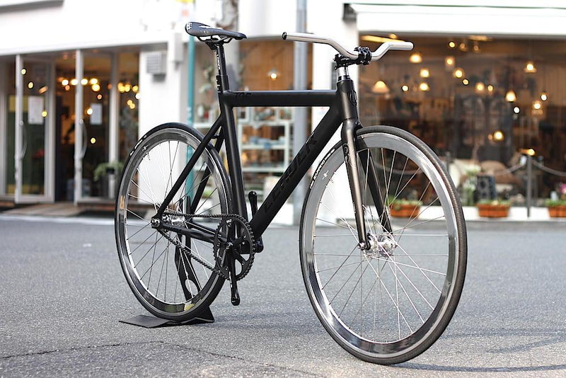 LEADER BIKES 725TR BLACK CUSTOM BIKE.