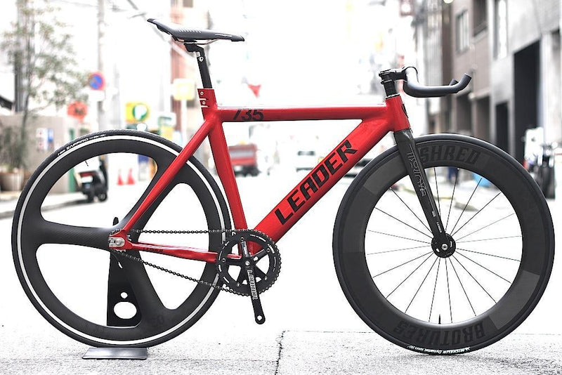 「LEADER BIKES 735TR RED」カスタムバイク