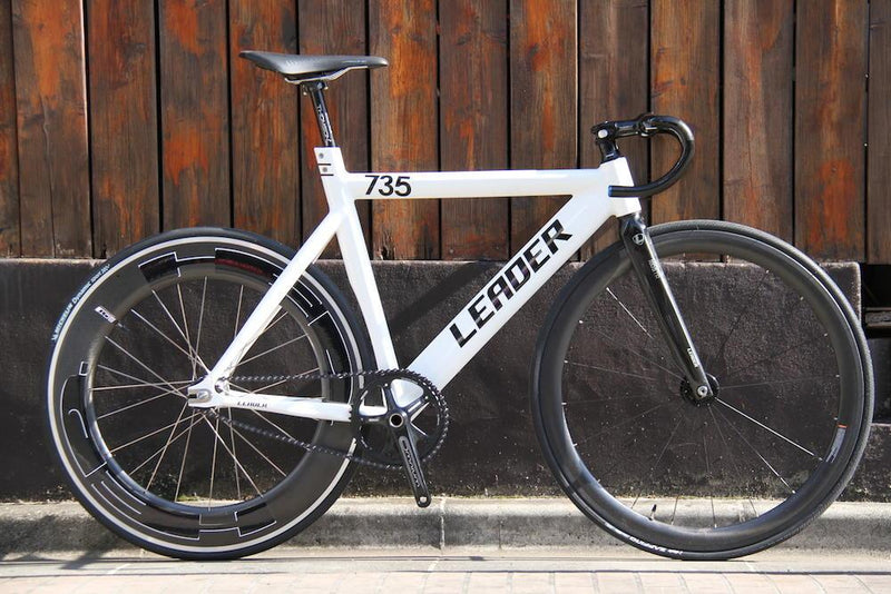 LEADER 735TR WHITE CUSTOM BIKE!