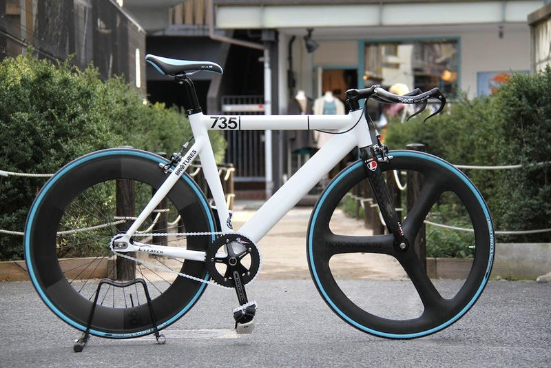 LEADER 735TR WHITE CUSTOM BIKE！