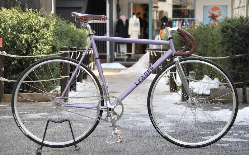 LEADER BIKE 722TS Heritage Lo Gloss Lilac × BROOKS
