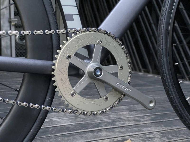 *AFFINITY CYCLES* pro track crank set入荷！