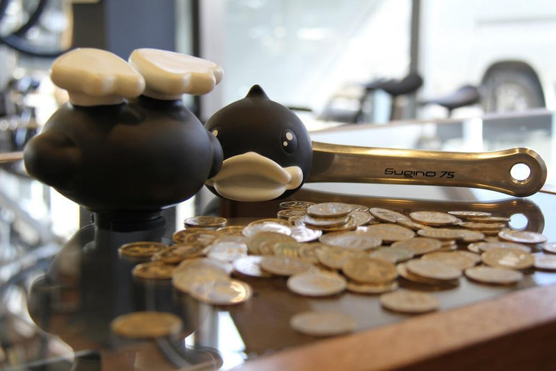 Thierry's Leader bike was upgraded !