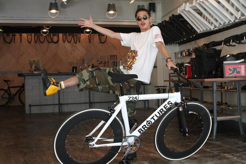 窪塚洋介 a.k.a 卍LINE x LEADER BIKE 735TR GLOSS WHITE　