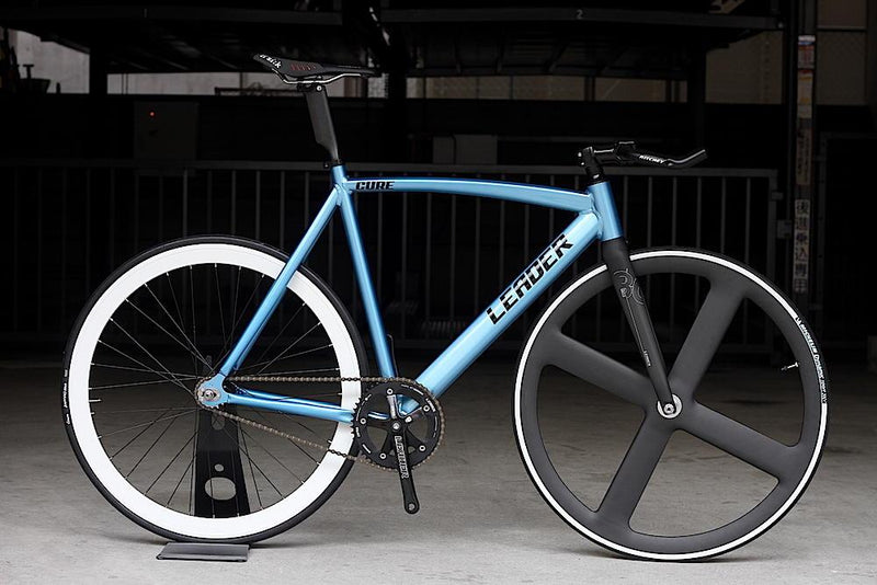 LEADER BIKES CURE SAX BULE CUSTOM BIKE.