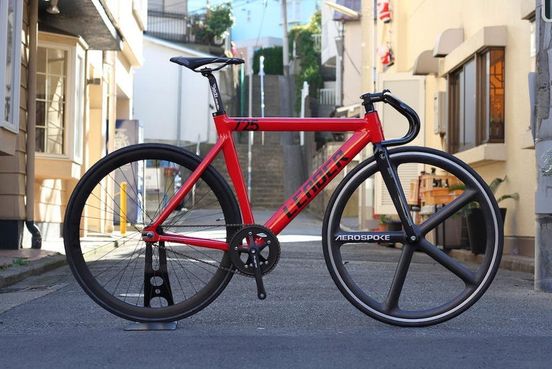 LEADER BIKE 725TR RED AEROSPOKE CUSTOM